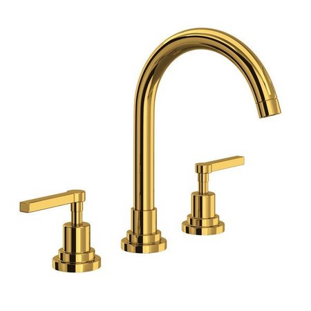 ROHL Lombardia Widespread Lavatory Faucet With C-Spout A2208LMULB-2